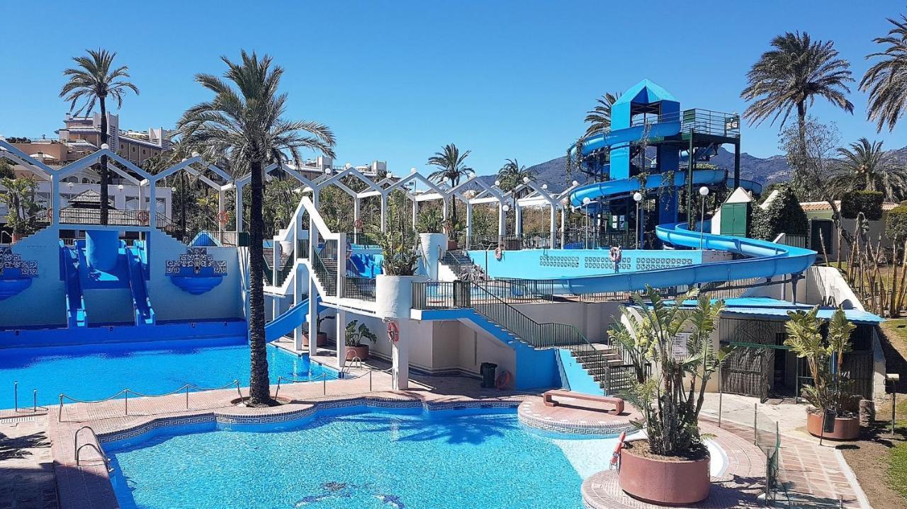 "Vive Benal Beach" Estudio 2501, Vistas Al Mar Y Parque Acuatico Benalmádena Kültér fotó