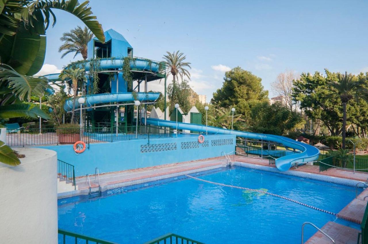 "Vive Benal Beach" Estudio 2501, Vistas Al Mar Y Parque Acuatico Benalmádena Kültér fotó